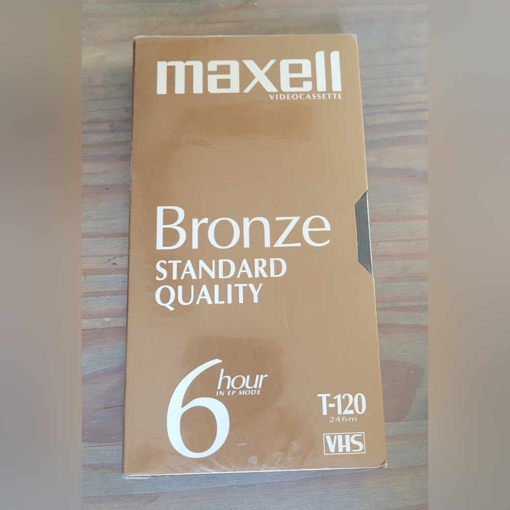 Bronze Standard Quality VHS Videocassette
